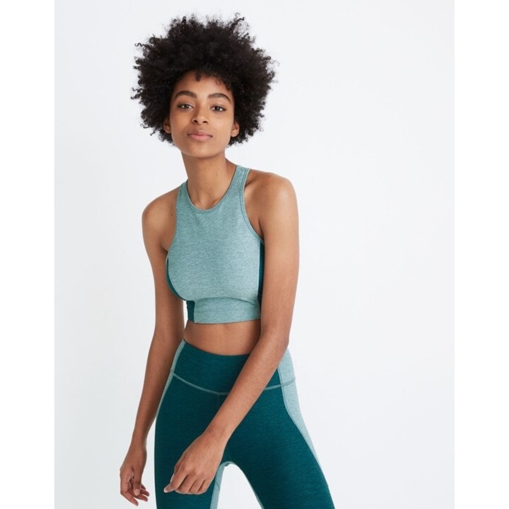 Outdoor Voices x madewell Athena cropped tank top women's size small